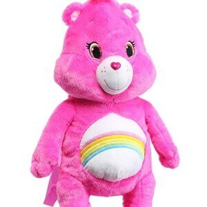 Care Bears Cheer Bear XL pink backpack NWT